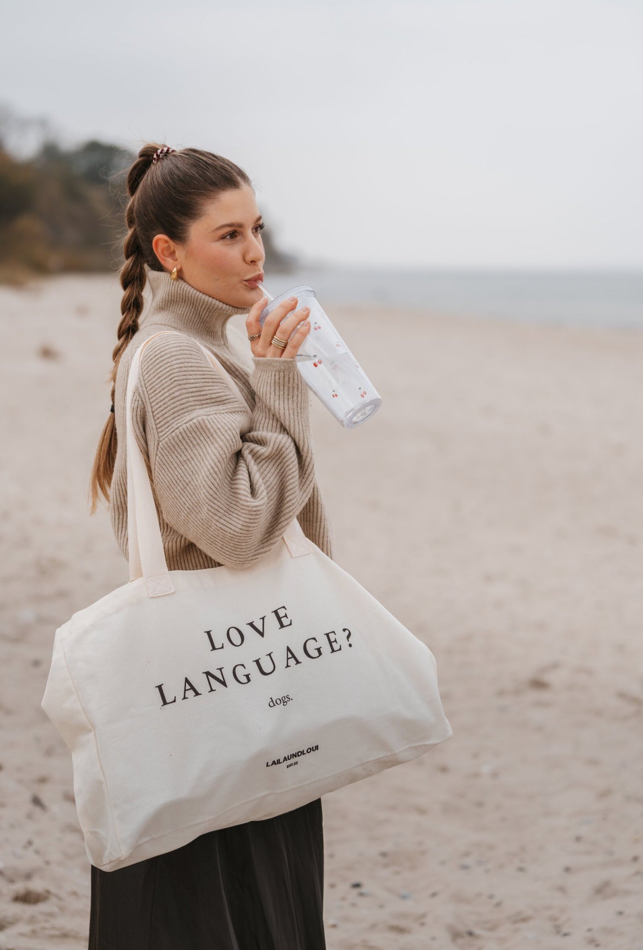 XL TOTE BAG l LOVE LANGUAGE