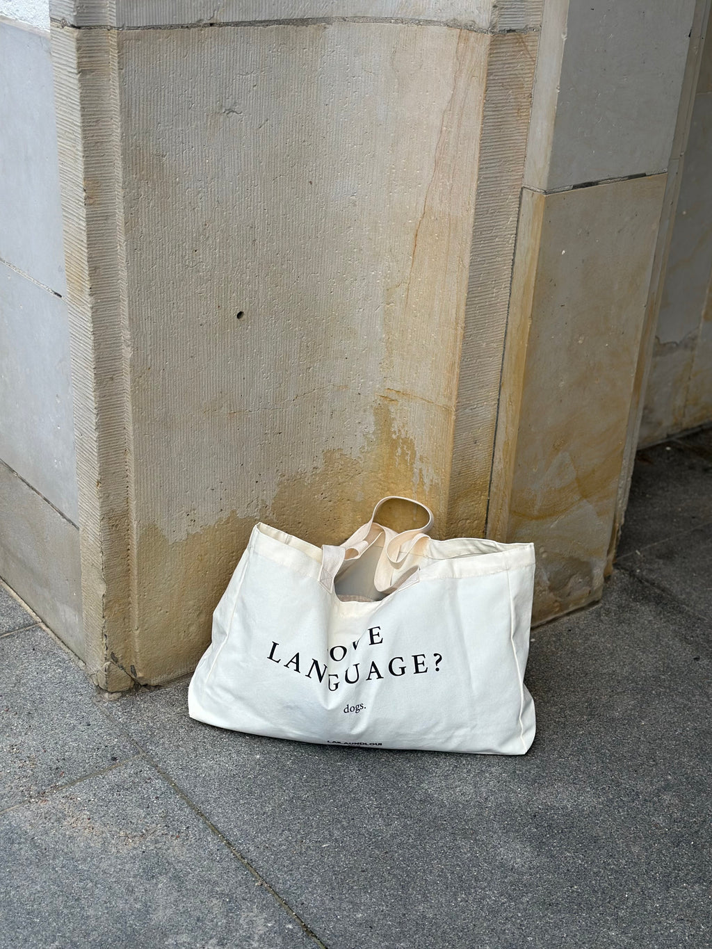 XL TOTE BAG l LOVE LANGUAGE